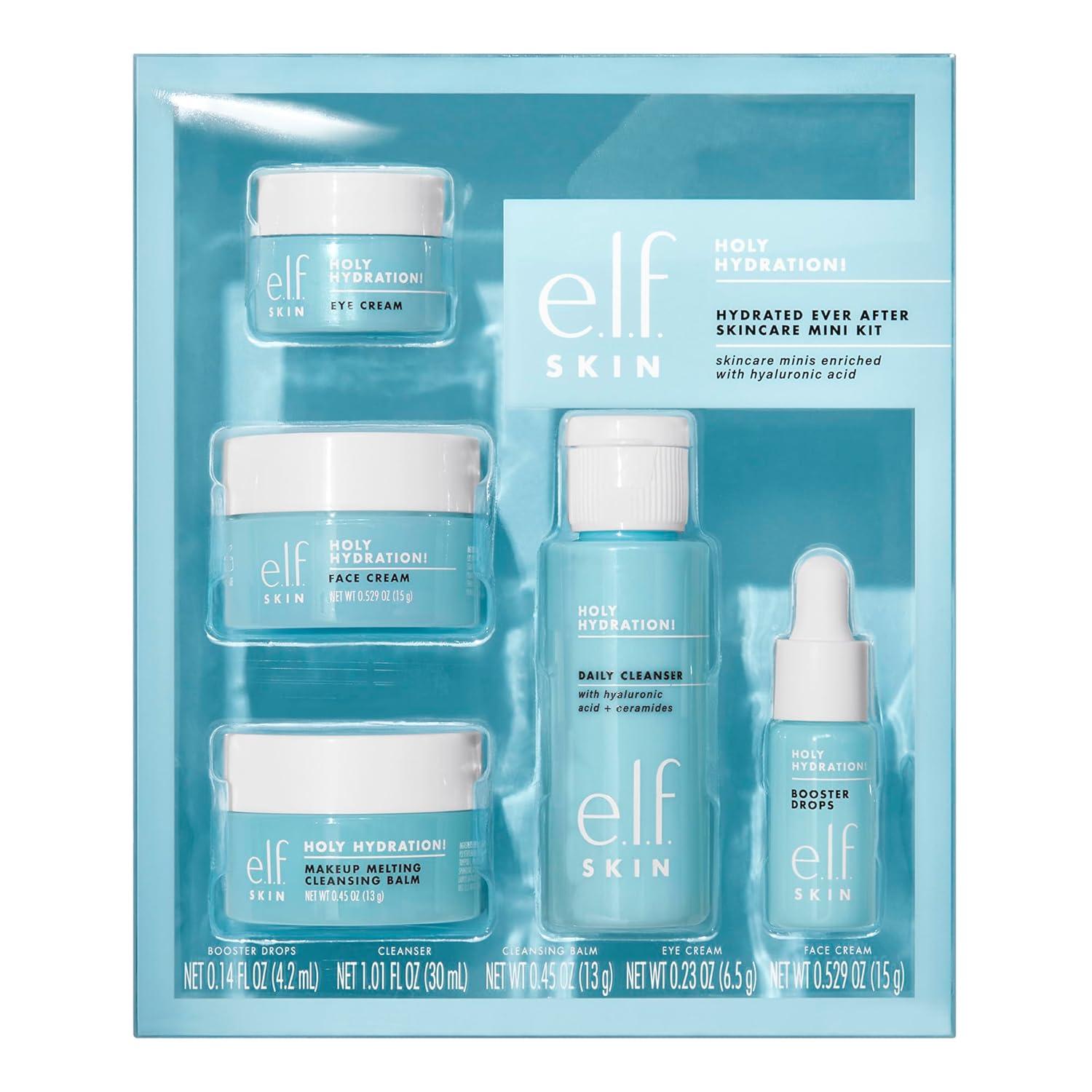 E.L.F. Holy Hydration Kit Compared: Surprising Skin Benefits In Mini Sizes... Travel-Friendly!