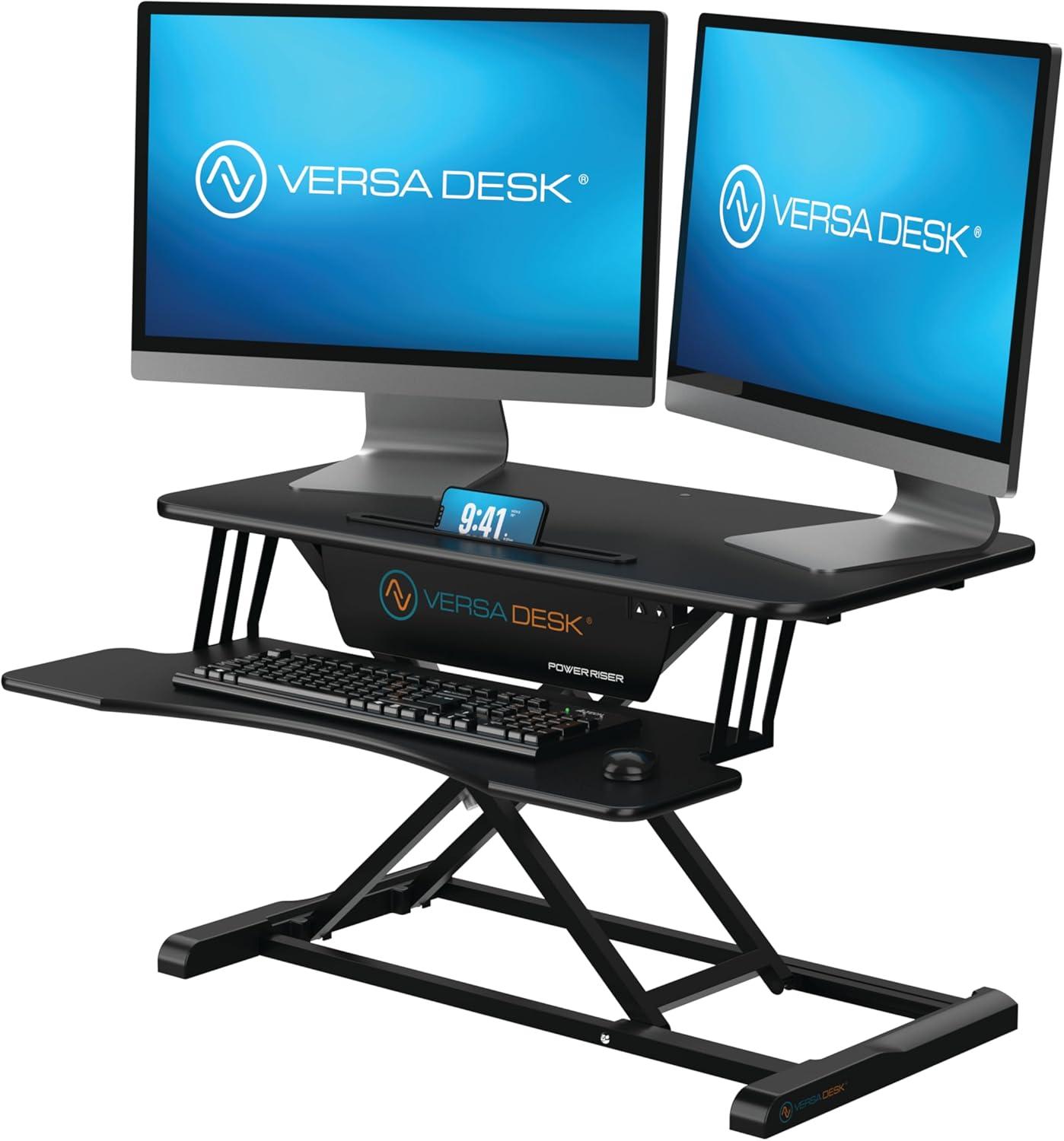 Comparable Convertible Desk Showdown: Comfort vs. Features... choosely!