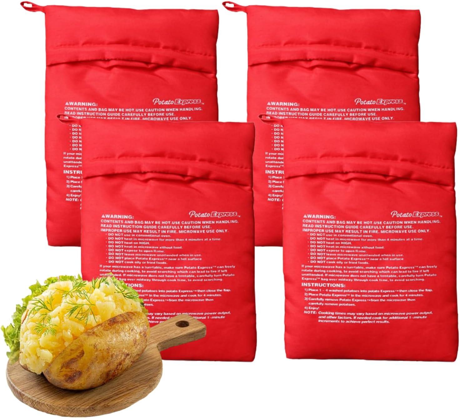 Quick baked potato pouch compared: 4-min surprise convenience (kitchen gadget)…