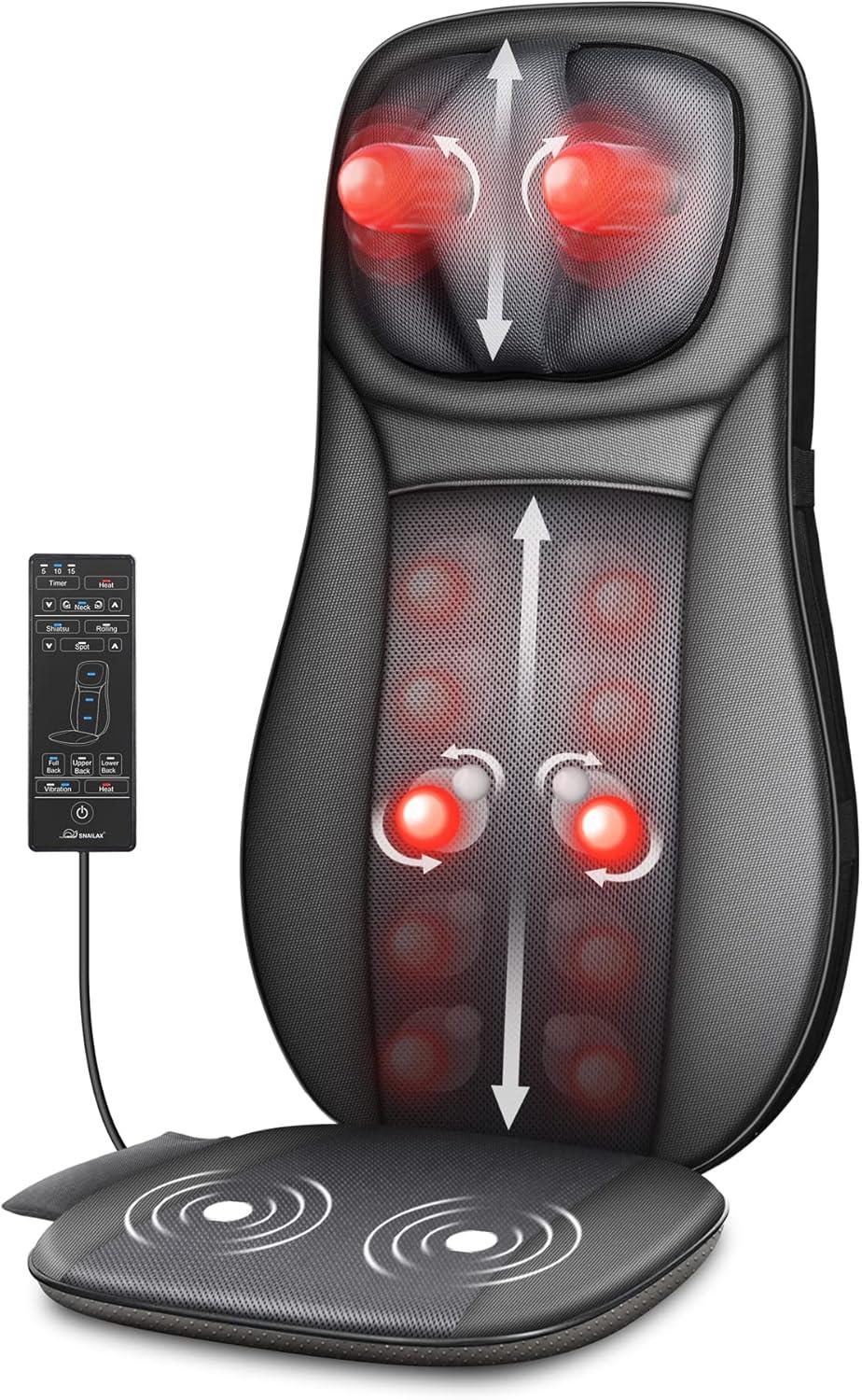 Shiatsu Versus Heat: Tested Neck Back Pad Unveils Surprising Relief
