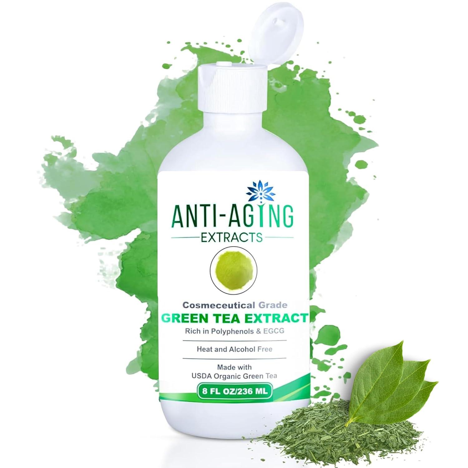 Green Tea Serum Showdown: Tested Organic Extract For Face...Beauty Benefit vs Future Hair Care (8 fl oz)