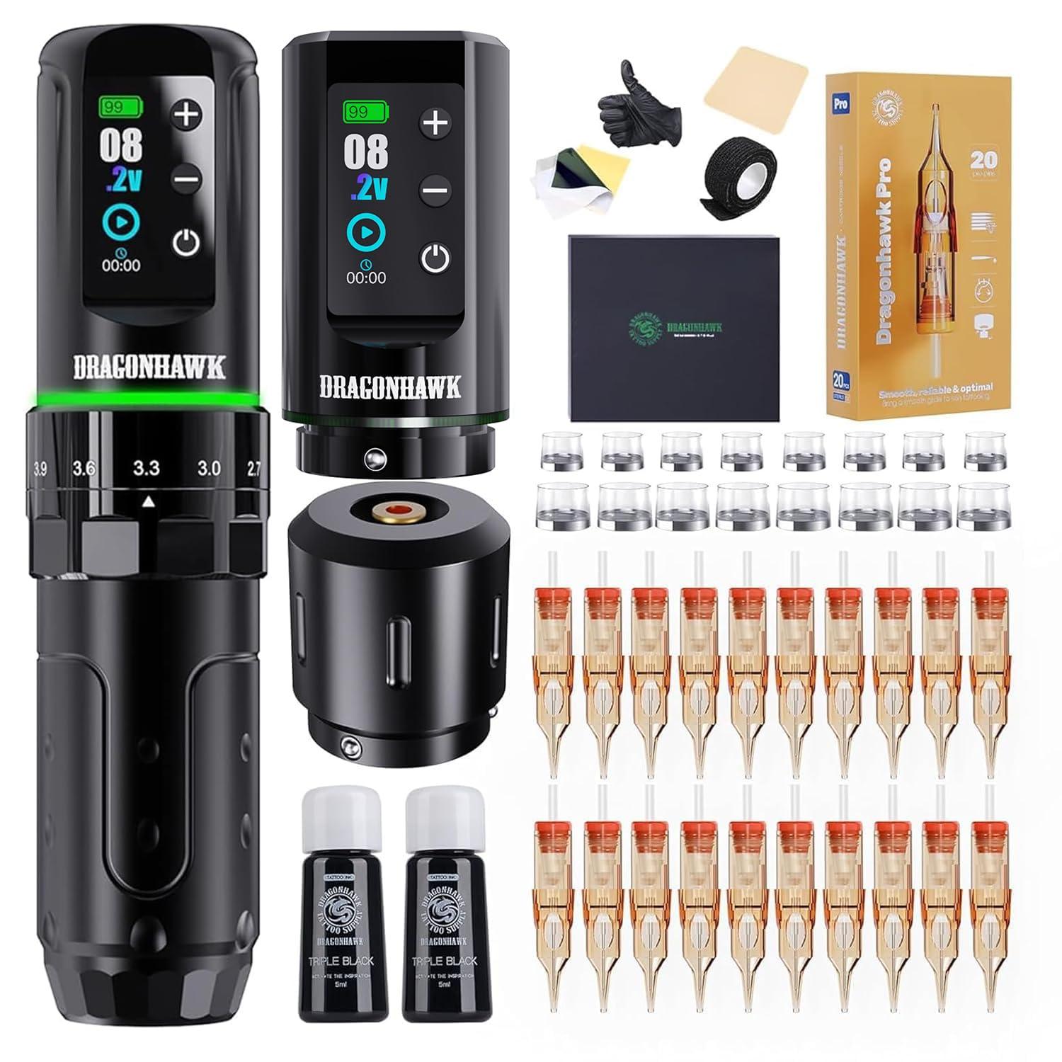 Dragonhawk L3 Versus Cordless Power: 7 Strokes, 2 Batteries… Surprising Grip For Beginners!