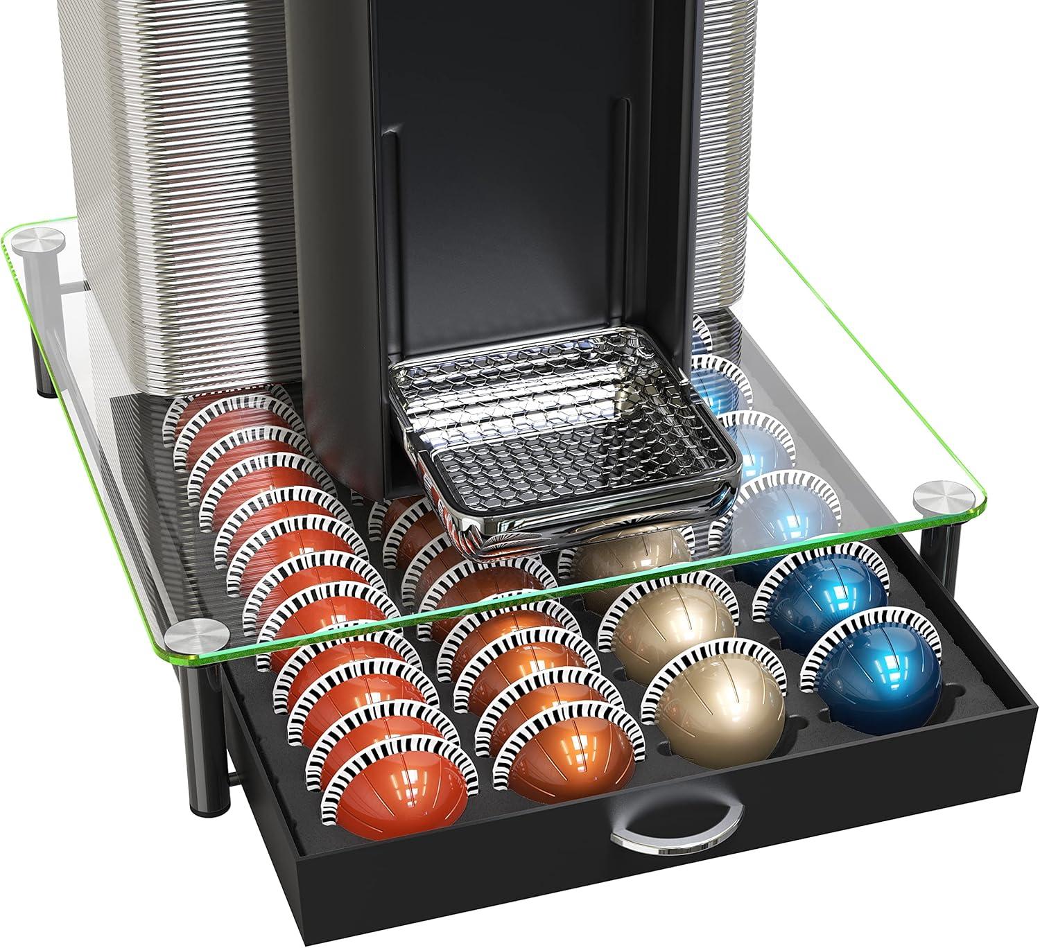 DecoBrothers Drawer: Versus Vertuo Pods: Showdown tested for space efficiency