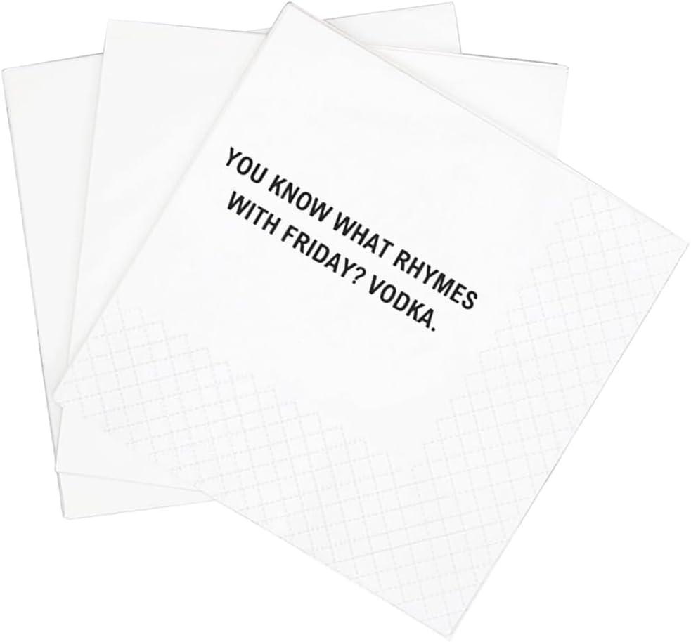 Funny Quotes vs. Practicality: Testing SharkBliss Cocktail Napkins... Best Party Pick?