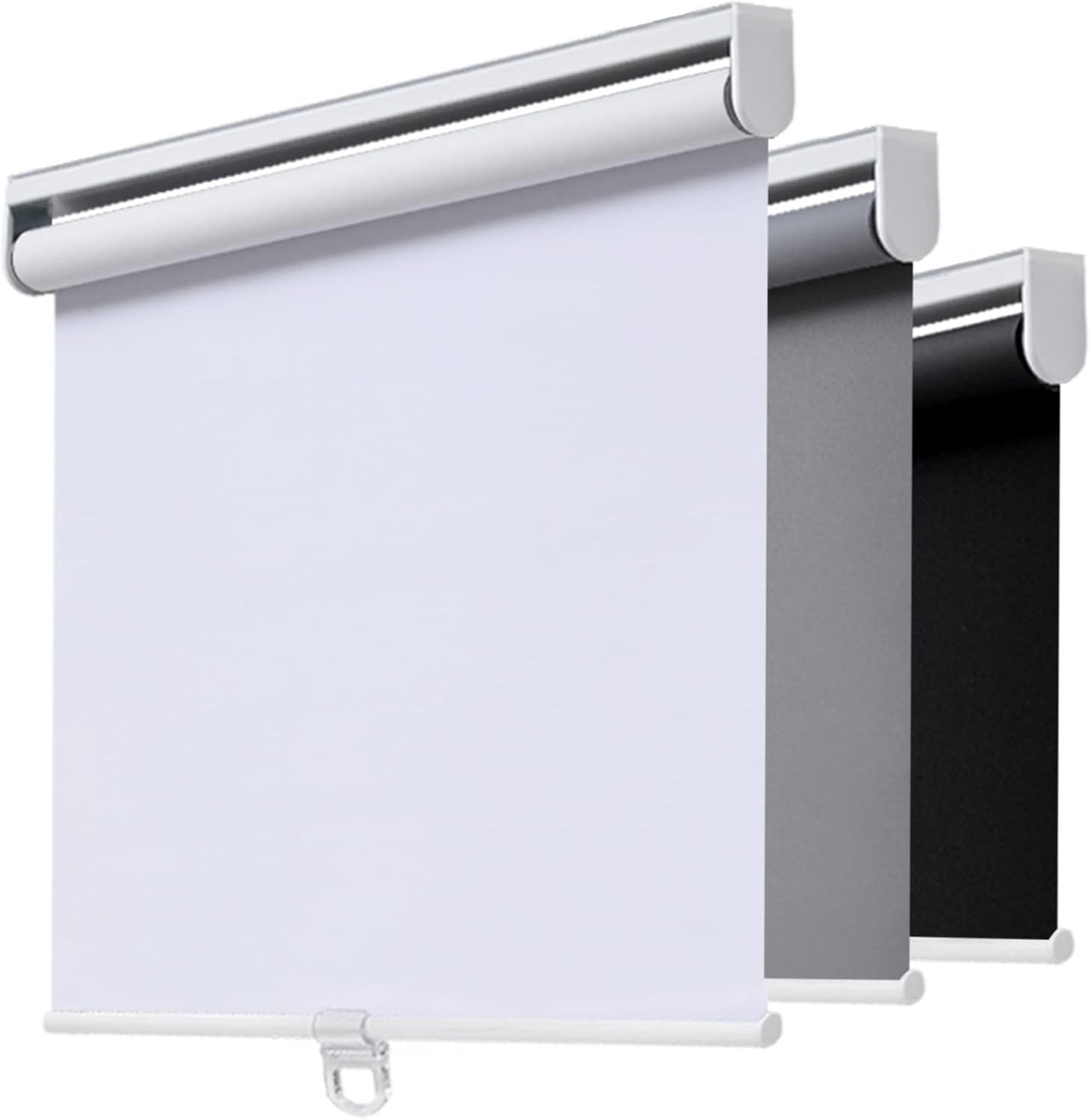 Blackout Roller Shades vs Spring System: Tested Room Darkening, UV Protection... Home Office Essential